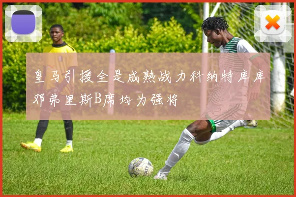 皇马引援全是成熟战力科纳特库库邓弗里斯B席均为强将